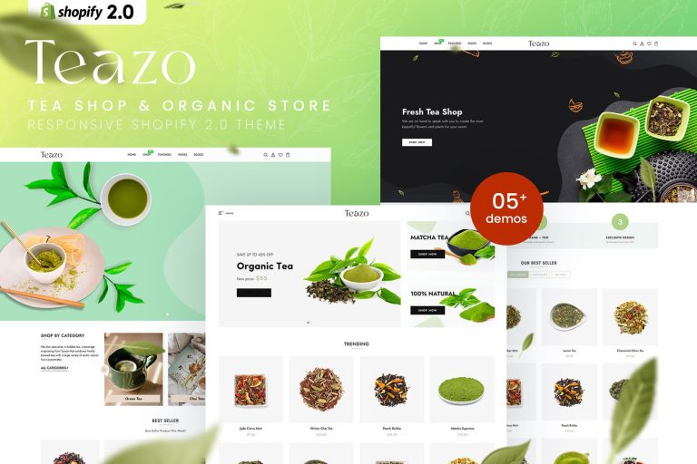 Mitea – Tea Shop & Organic Store Shopify Theme