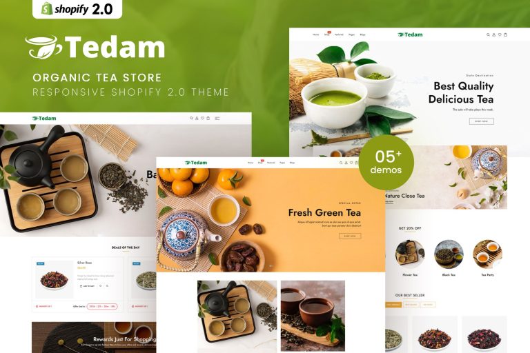 Ooty – Organic Tea Store Shopify Theme