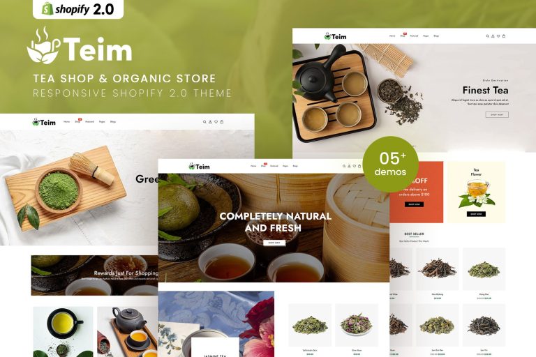 Mitea – Tea Shop & Organic Store Shopify Theme