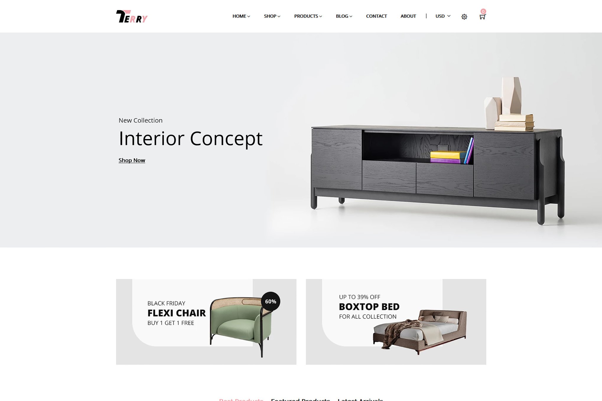 Terry - Furniture Shopify Theme
