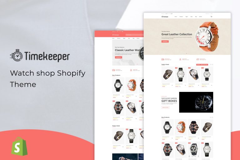 Timekeeper – Watch Store Shopify Theme