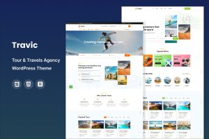 Travic – Tour & Travels Agency WordPress Theme