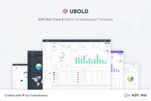 UBold – ASP.Net Core Admin & Dashboard Template