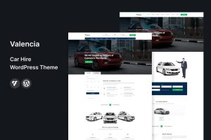 Valencia – Car Hire WordPress Theme
