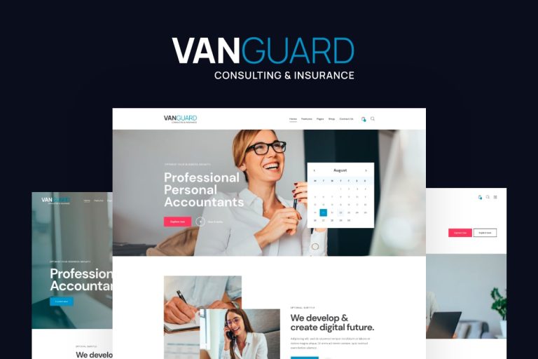 Vanguard Wordpress Theme