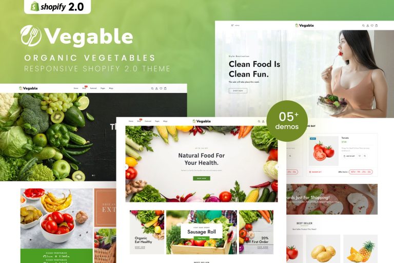 Vegfru – Organic Vegetables Shopify Theme