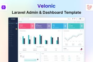 Velonic – Laravel Admin & Dashboard Template