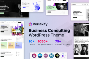 Vertexify – Business Consulting WordPress Theme