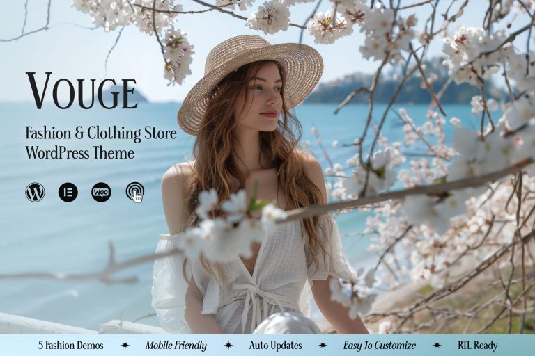 Vouge – Fashion Store WooCommerce Theme