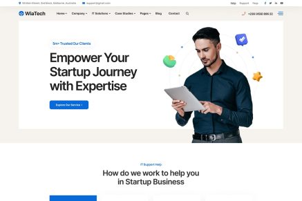 Wiatech - It Services & Development React Nextjs T
