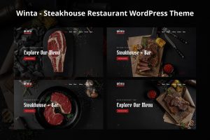 Winta – Steakhouse Restaurant Wordpress Theme .0