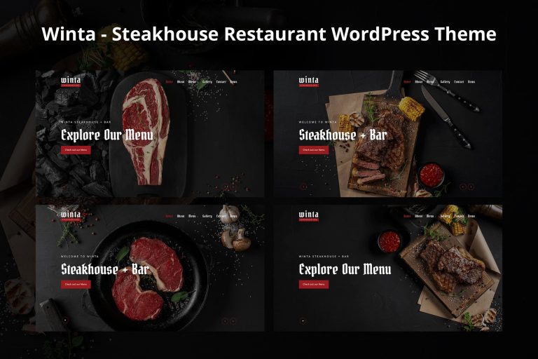 Winta – Steakhouse Restaurant Wordpress Theme .0