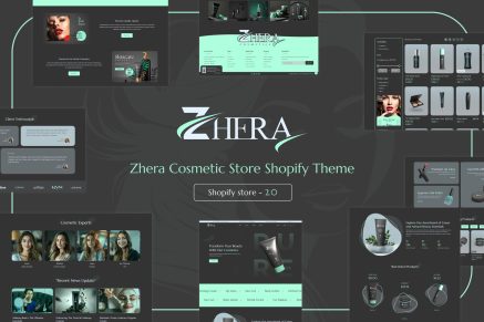 Zhera - Cosmetic Store Shopify Theme