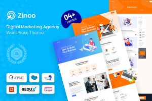 Zinco – Digital Marketing Agency WordPress Theme
