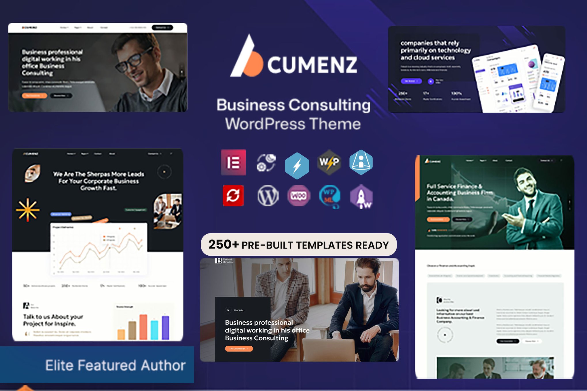 Acumenz- Business and Consulting WordPress Theme