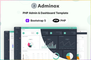 Adminox – PHP Admin & Dashboard Template