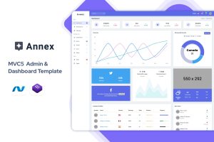 Annex – MVC5 Admin & Dashboard Template