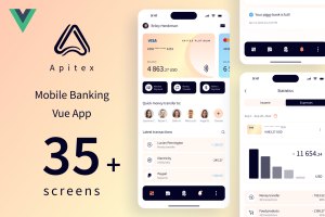 Apitex – Mobile Banking Vue App | PWA