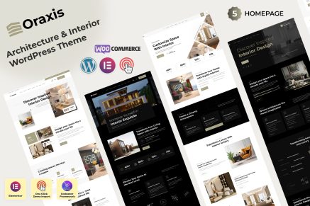 Architecture and Interior Design WordPress Theme