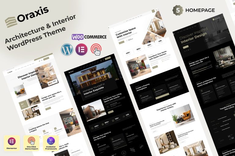 Ronmi – Architecture and Interior Design WordPress