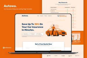 Autowa — Car Insurance Unbounce Landing Page