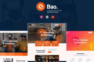 Bao – IT Solutions & Services WordPress Theme