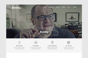 Bobby – Creative Service Unbounce Landing Page