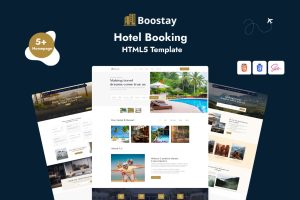 Boostay – Hotel Booking HTML Template