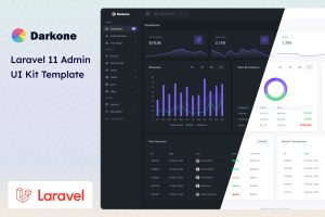 Darkone – Laravel 11 Admin & Dashboard Template