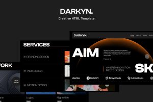 Darkyn – Creative Html Template