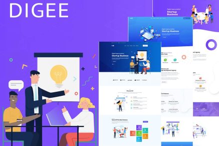 Digee- Digital Marketing Agency WordPress Theme