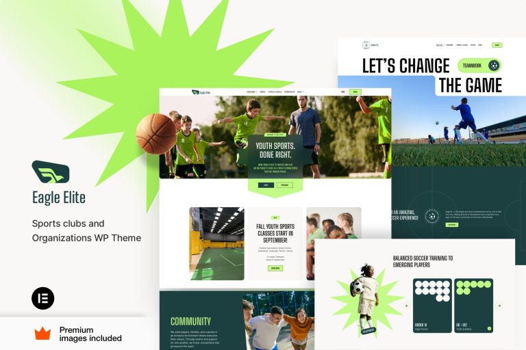 EagleElite – Sports Club WordPress Theme