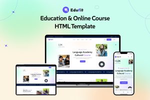 Edufit – Education & Online Course HTML Template