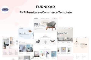 Furnixar – PHP Furniture eCommerce Template