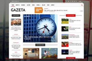 Gazeta – News & Magazine Drupal 8 Theme