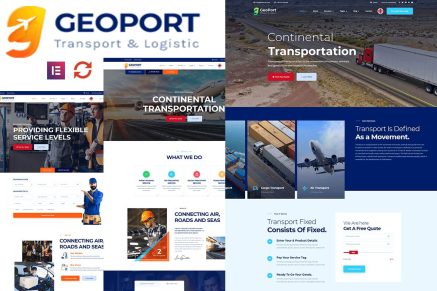 Geoport- Transport and Logistics WordPress Theme