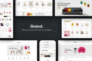Grand – Responsive Furniture Magento Theme