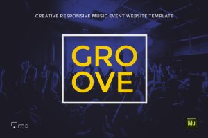 Groove – Music Event / Party Promo Site Template