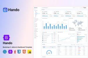 Hando – Bootstrap 5 Admin & Dashboard Template