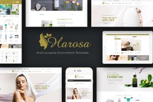 Harosa – Cosmetics and Beauty Prestashop Theme