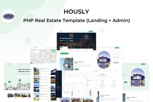 Hously – PHP Real Estate Landing & Admin Template
