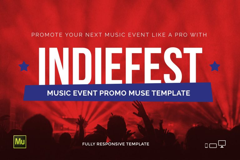 IndieFest – Music Event / Party Website Template