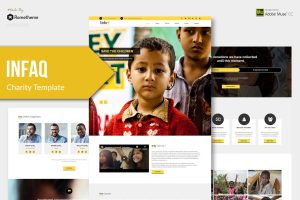 Infaq – Charity, Nonprofit Muse Template YR