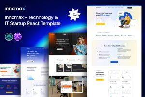 Innomax – Technology & IT Startup React Template