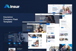 Insur – Insurance Company Flask Template