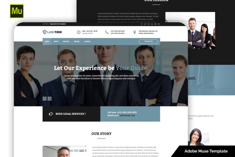 Law Firm – Responsive Law Template