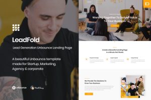 LeadFold – Lead Generation HTML Landing Page Templ