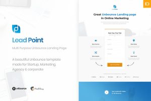 LeadPoint – Lead Generation Unbounce Landing Page