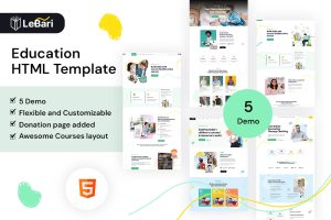 Lebari – Education HTML Template