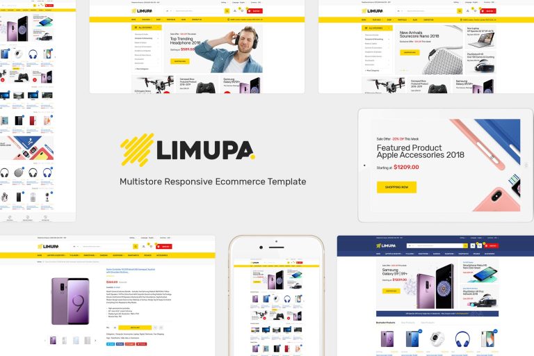 Limupa – Technology OpenCart Theme